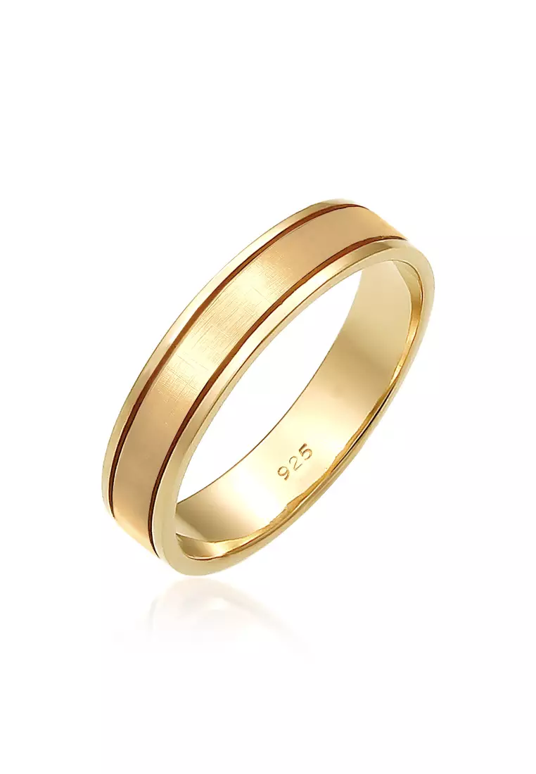 Gold womens 2025 band ring