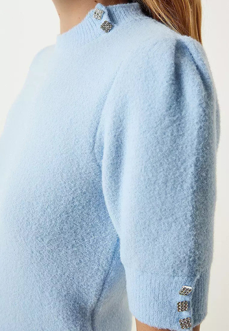 Puff Sleeves Sweater