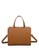 Milliot & Co. brown Sibilla Top Handle Bag D0F25ACA37101DGS_3