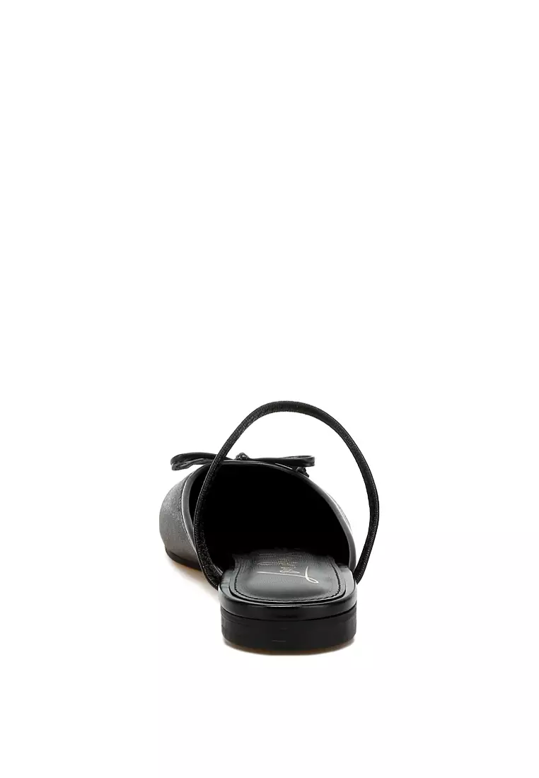 Sepatu Balet Glitter Hitam