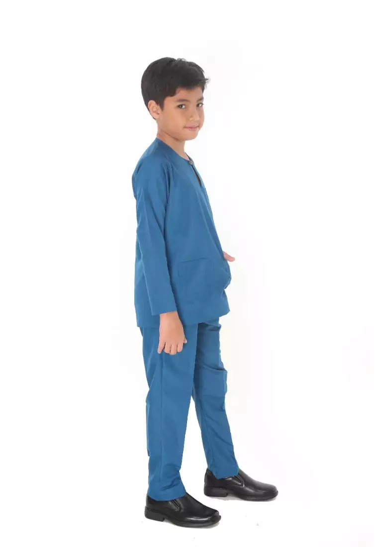 Baju Melayu Moden Teluk Belanga For Kids
