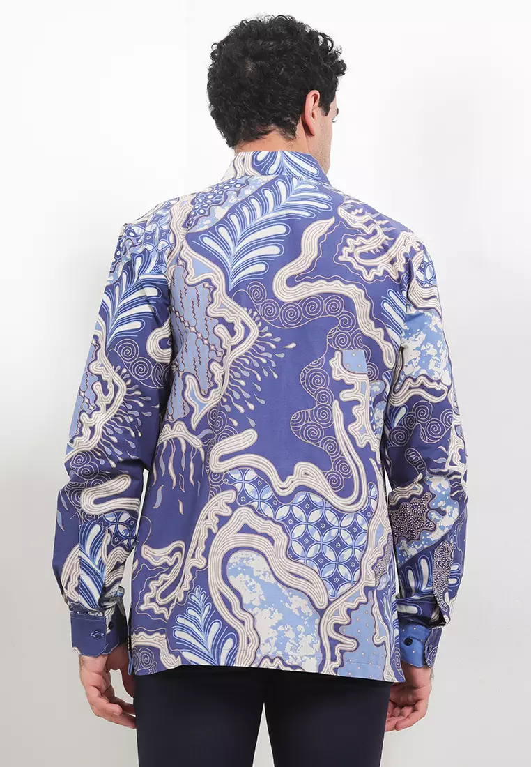 Arkana Shirt Kemeja Batik Pria Panjang