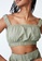 Cotton On Body green Gathered Strap Beach Top 5FB72AA11B2D3AGS_3
