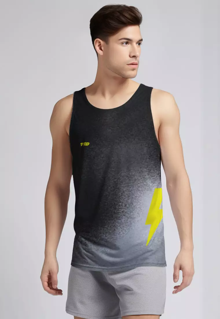 MSA77 kutung tank running pria tdbolt kalcer 1 hitam airdrylite