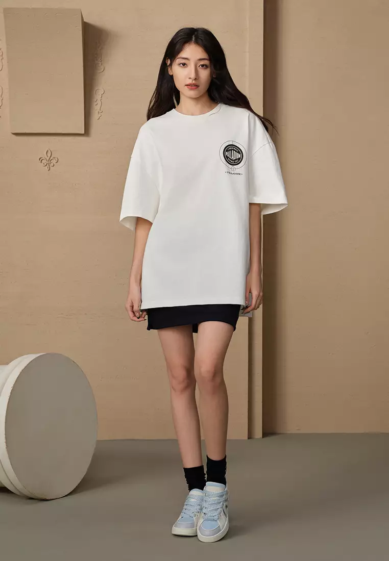 MEN'S PALLADIUM LOGO LOOSE FIT COTTON T-SHIRT