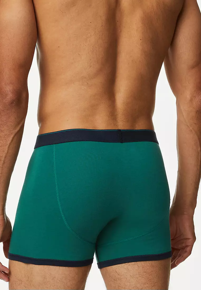 5pk Cotton Rich Cool & Fresh™ Trunks