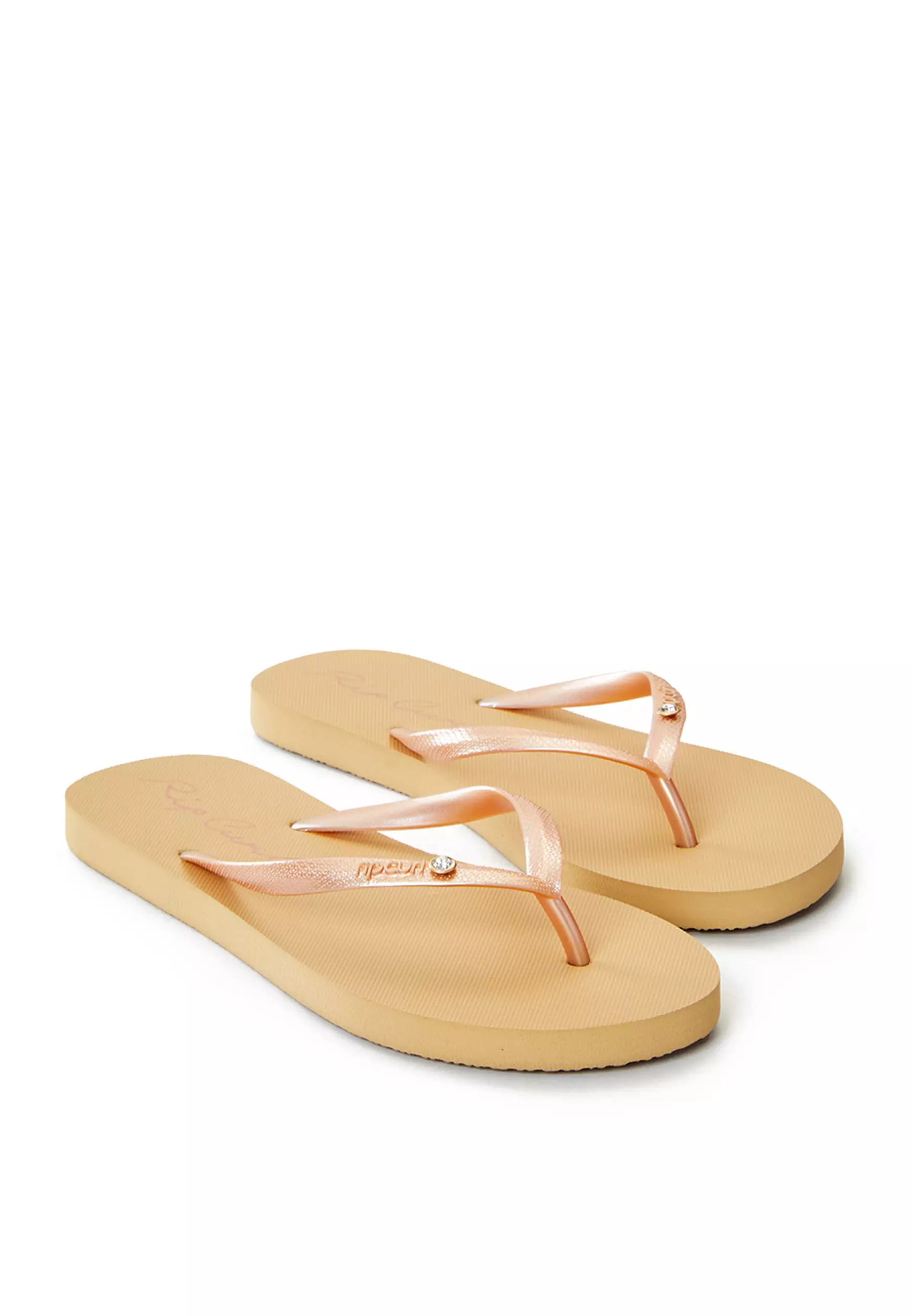 Gold flip clearance flops