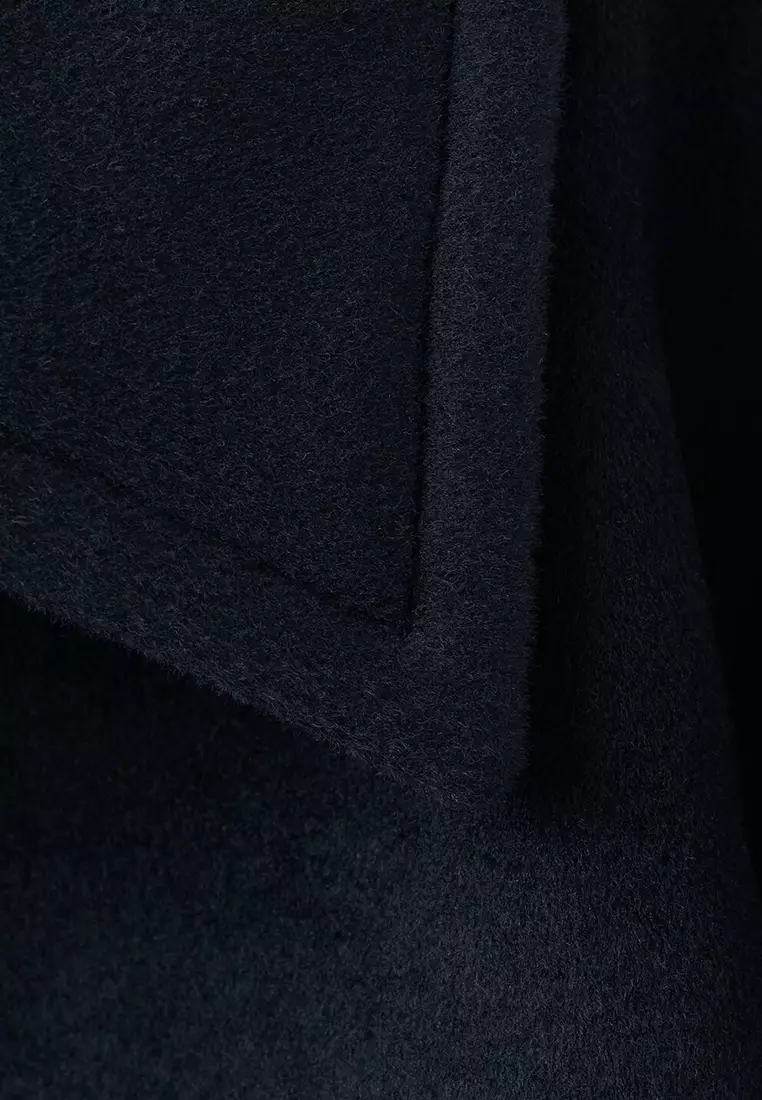 Wool Jacket with Shirt Collar