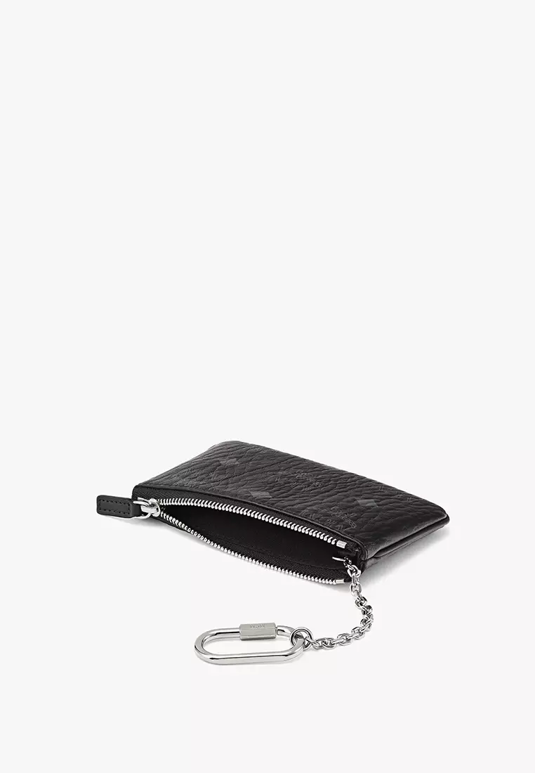 Card Holder Black Mcm Key Pouch Buy MCM Key Pouch In Visetos