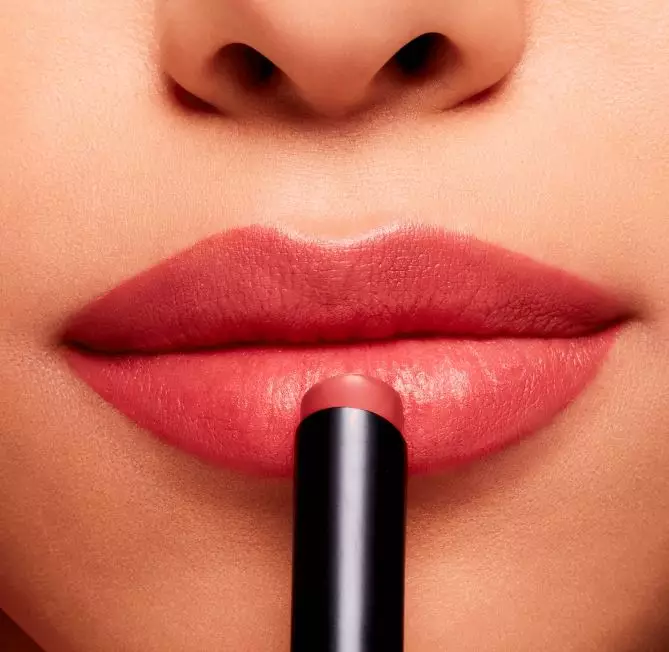 MAC Cosmetics Powder Kiss Velvet Blur Slim Stick Lipstick - Brickthrough