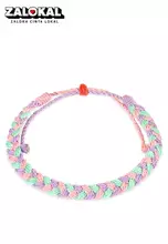 Pink-Purple-Soft Green