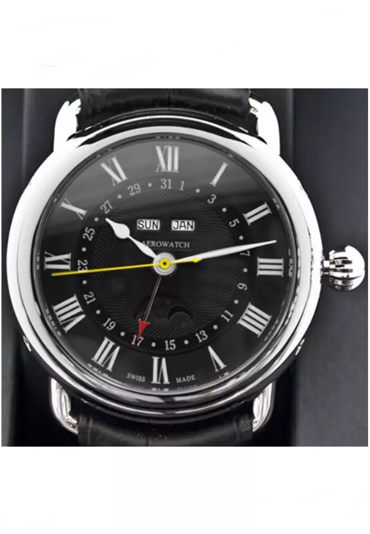 AEROWATCH 1942 COLLECTION AUTOMATIC MEN WATCH 62902AA04