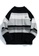 Twenty Eight Shoes black Contrast Stripes Knit Sweater RA4057 0783FAADA7B4D4GS_1