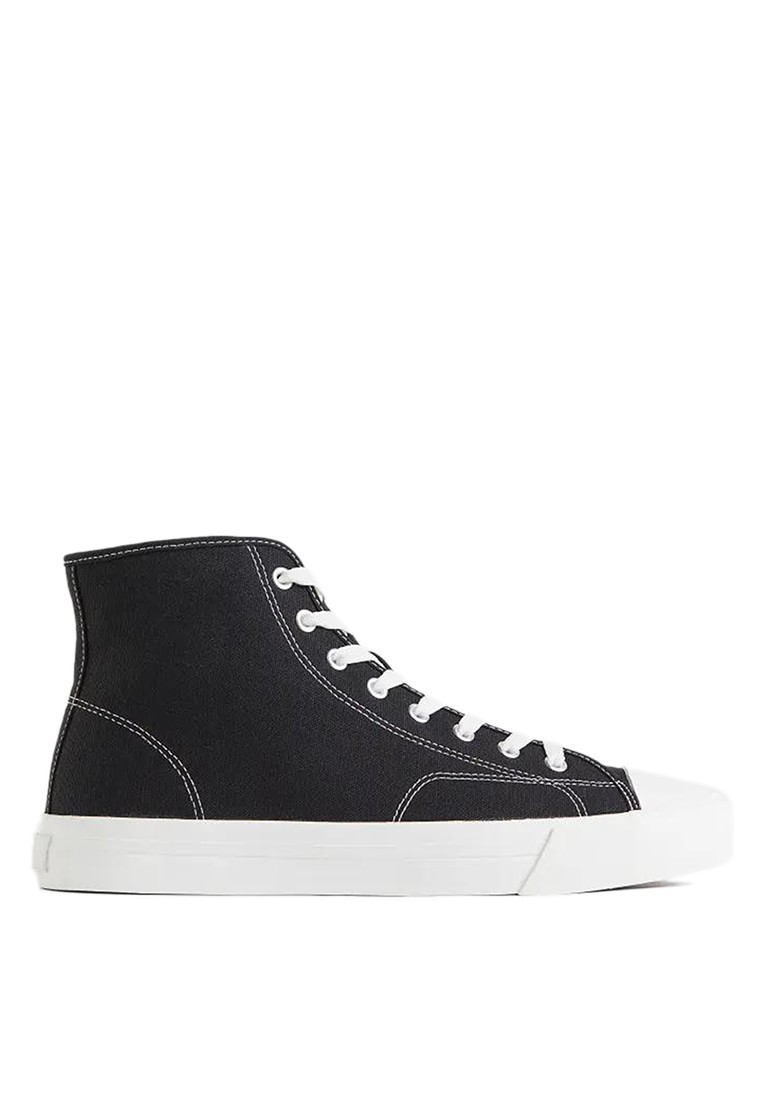 Canvas Hi-Top Trainers