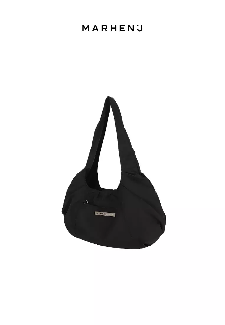AIRY NYLON Nylon Crossbody Bag Black