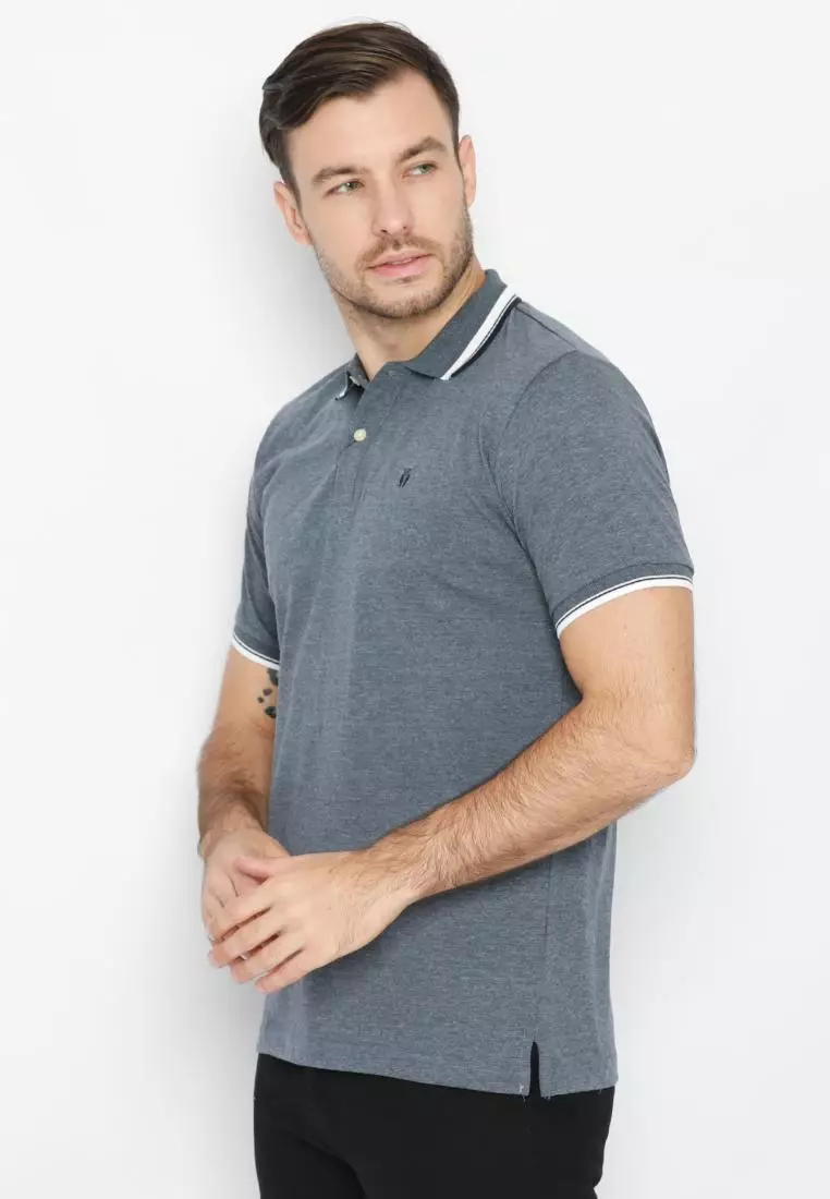 MATSUDA Kaos Polo Shirt Pria Kerah Aioi