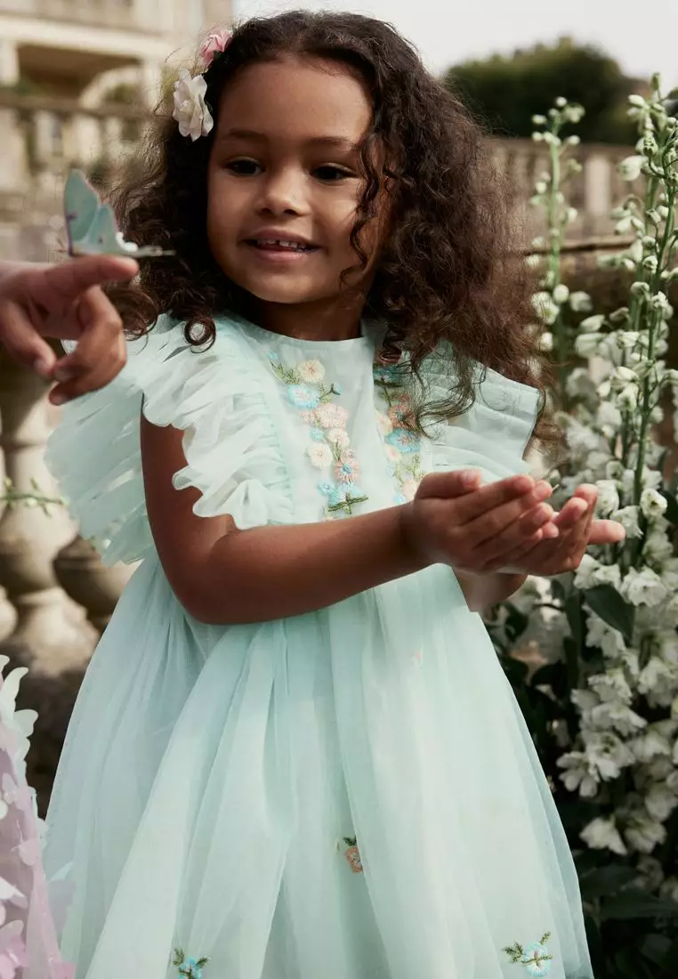 Buy NEXT Embroidered Mesh Party Dress 2024 Online ZALORA Singapore