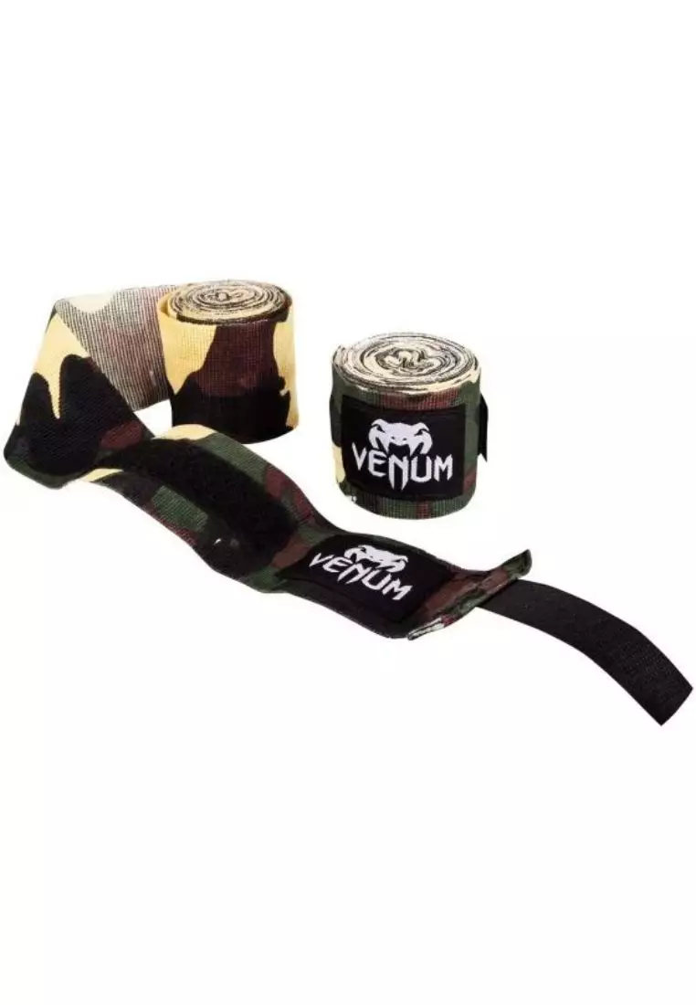 Venum Kontact Boxing Handwraps - Forest Camo-4m
