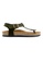 SoleSimple green Oxford - Khaki Leather Sandals & Flip Flops E794ESH05D6977GS_1