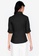 ZALORA BASICS black Chest-Pocket Shirt 52706AA6A58E2AGS_2