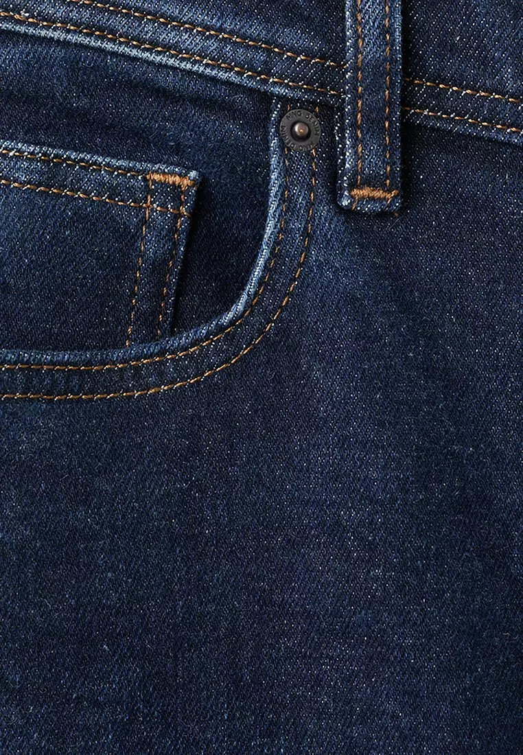 Jan Slim-Fit Dark-Wash Jeans