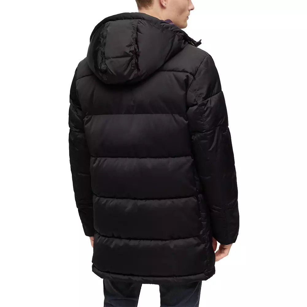 Jual Hugo Boss Hugo Boss Ostiano Water Resistant Padded Parka Jacket Black  Original 2023 | ZALORA Indonesia ®