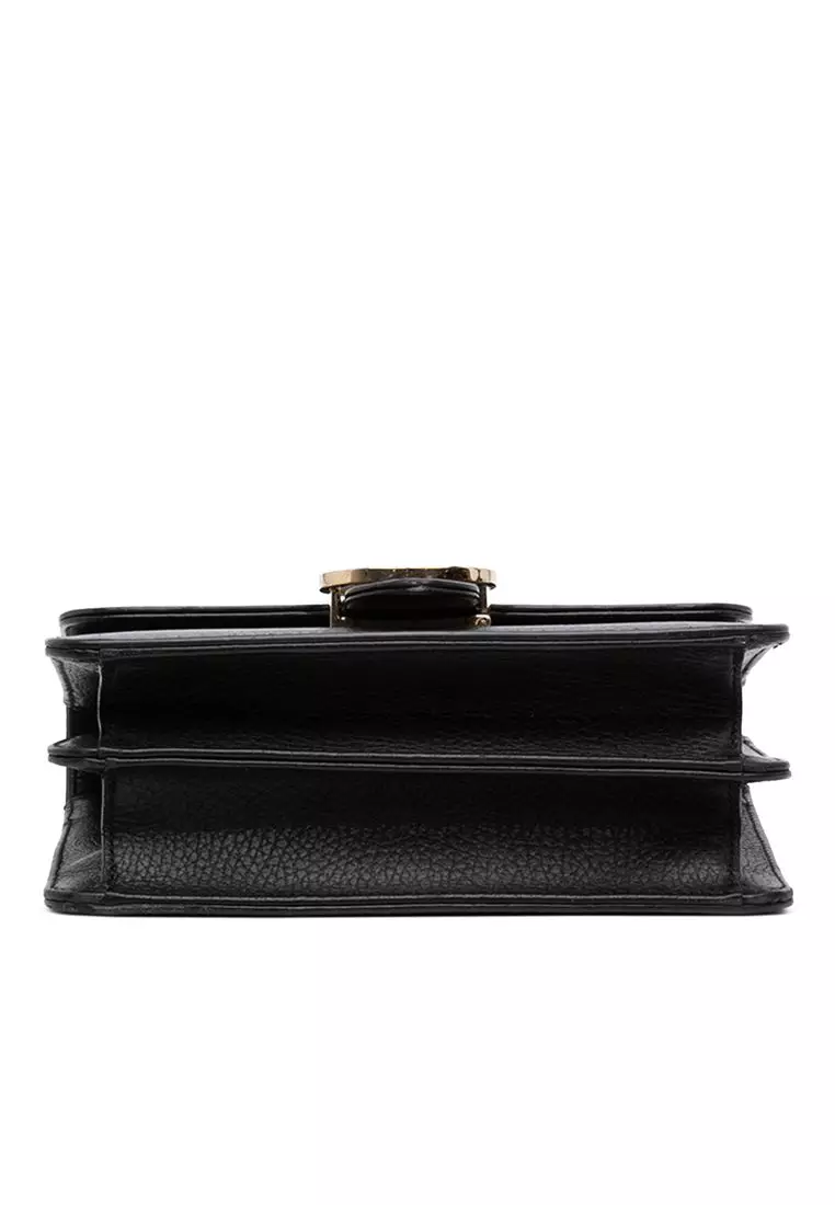 Pre-Loved Gucci Small Dollar Calfskin Interlocking G Crossbody