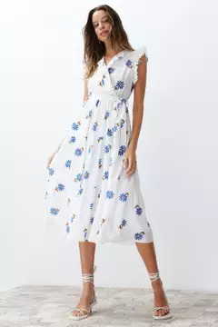 White/Floral