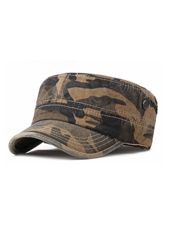 Kings Collection green Camouflage Cap (KCHT2084) B562AAC1982283GS_1