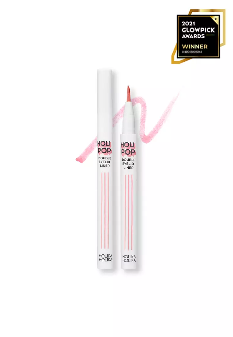 Holika Holika Holi Pop Double Eyelid Liner - Rose Tinting