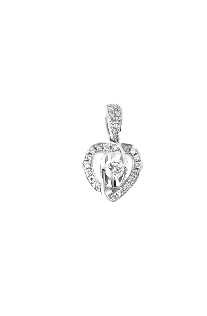 TOMEI TOMEI Pendant Diamond White Gold 750 P4853