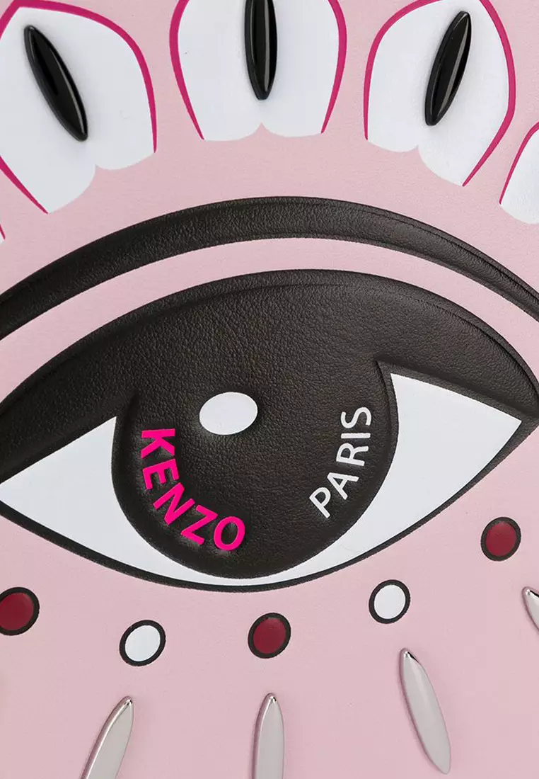 Buy Kenzo Kenzo Kontact Eyes A4 Clutch Bag in Pastel Pink for