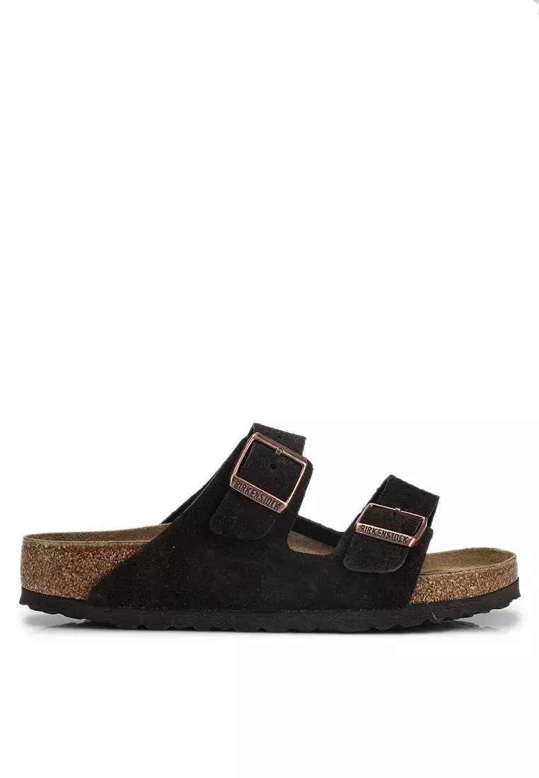 Discount on Birkenstock  shoes - SKU: Arizona Suede Sandals