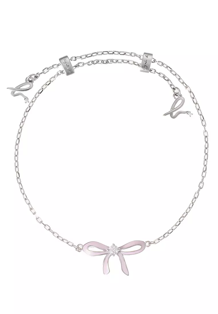 Agnes b【愛らしいデザイン☆Wrapped in Love Bracelet】 agnès b. Wrapped in Love Bracelet 2025 | Buy agnès b. Online