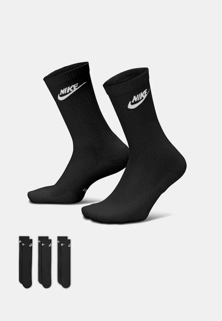 Everyday Elevated Unisex Crew Socks (3 Pairs)