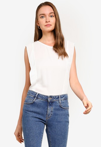 Jual Koton Frill Tank Top Original Zalora Indonesia