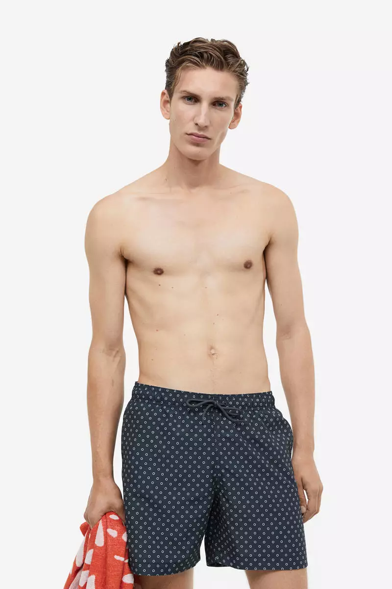 Buy H&M Printed swim shorts 2025 Online ZALORA