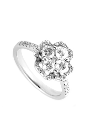 TOMEI TOMEI Ring, Diamond White Gold 750 (STR1301) B2942AC25761C8GS_1