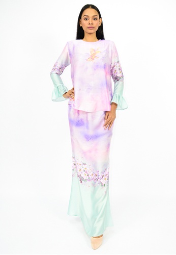 Kurung Shada from Watie Collections in Green