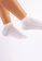 1 People white Modal Cable-Knit Ankle Socks in All White E7EC8AA1FCC7EEGS_5