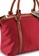 NUVEAU red Colour Block Nylon Top Handle Bag A4658AC64D54A8GS_4
