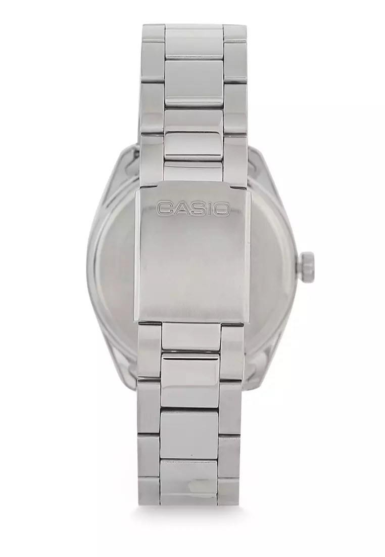 Casio Jam Tangan Pria - Silver White - Stainless Steel - MTP-1302D-7BVDF
