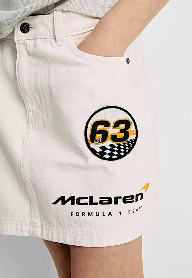 Mclaren F1 Team Denim Skirt