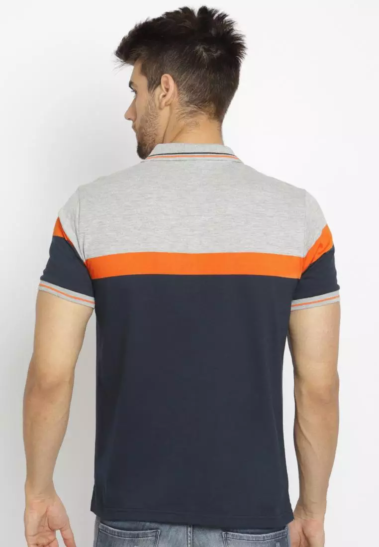 MATSUDA Kaos Polo Shirt Pria Kerah Hekinen