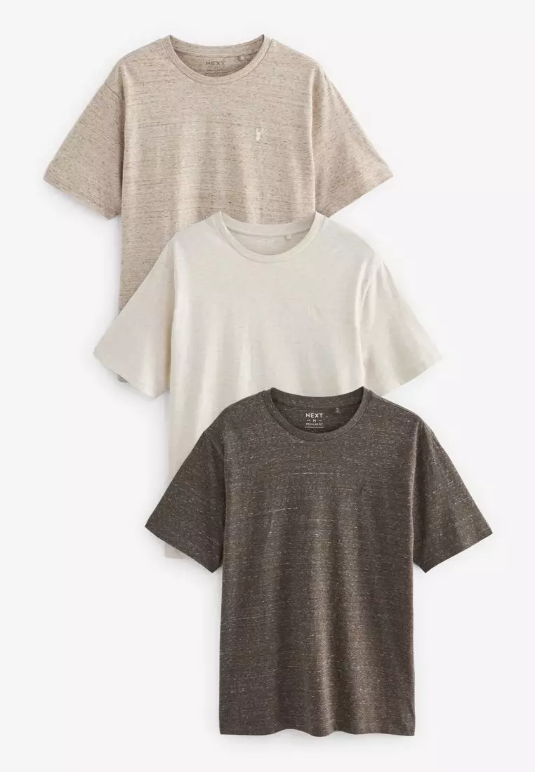 Buy Next Stag Marl T-shirt-3 Pack Online 