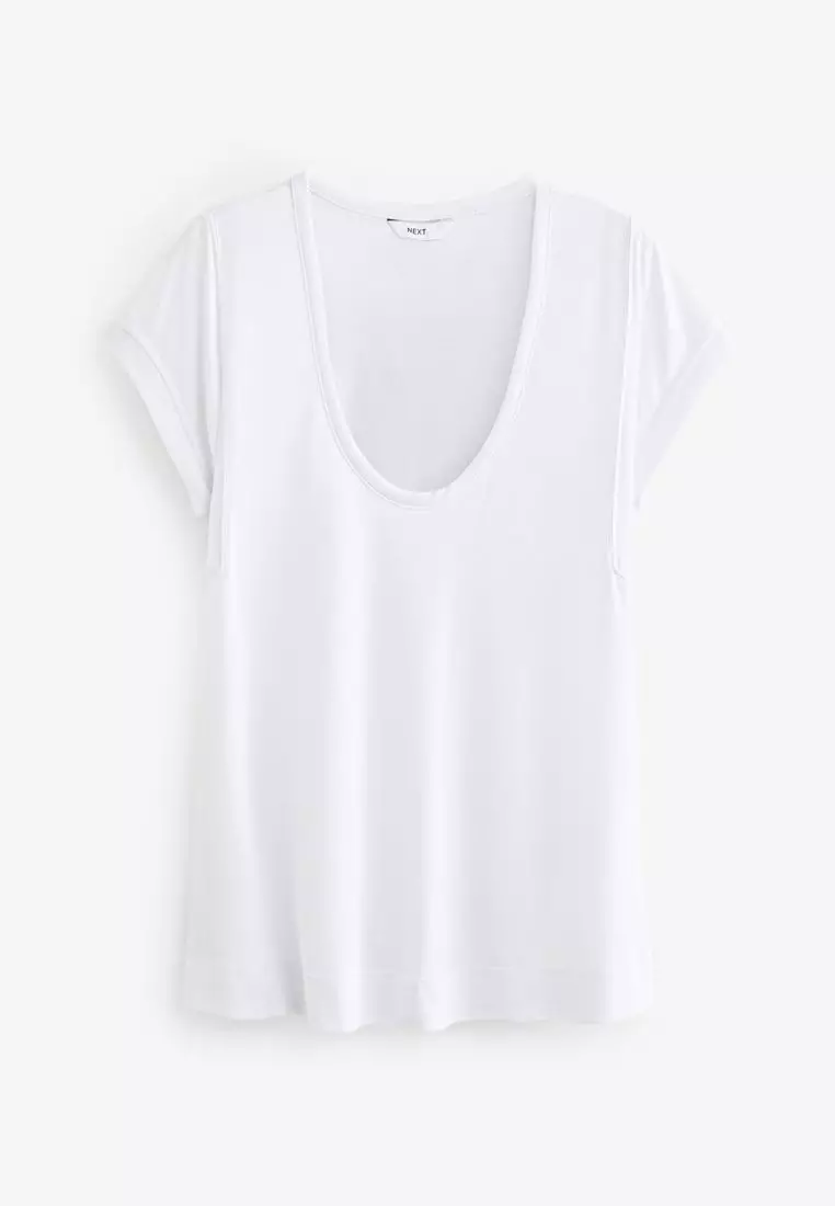 Slouch Scoop Neck Vest