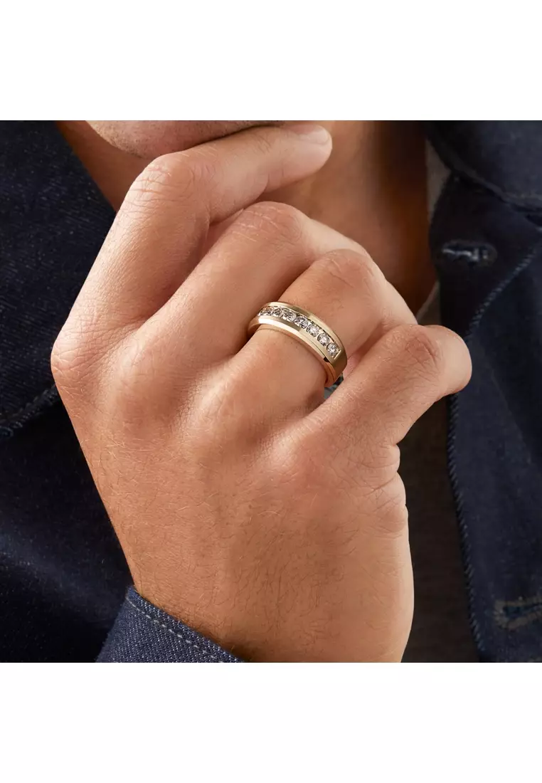 Buy Michael Hill Men s Ring with 1 Carat TW of Diamonds in 10kt