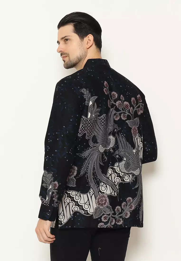 Hadinata Batik Kemeja Koko Panjang Furing Adiwangsa