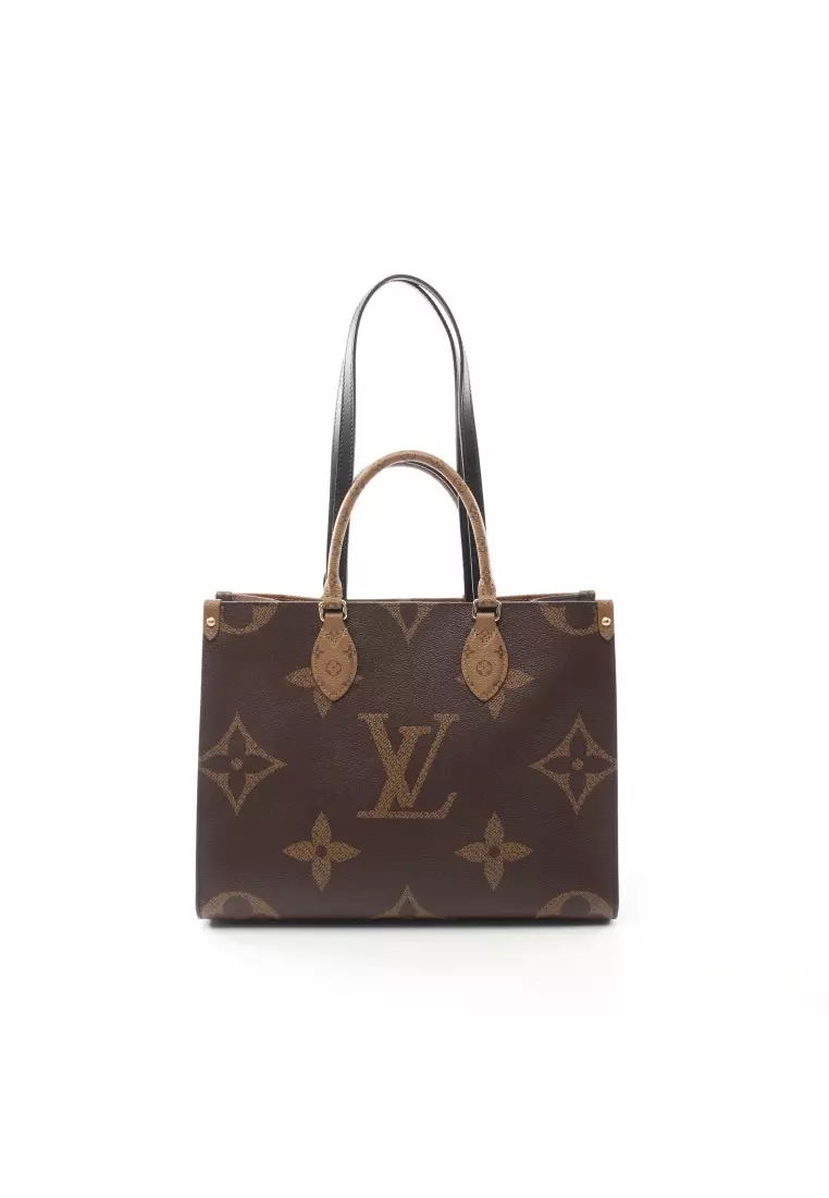 網上選購Louis Vuitton Pre-loved LOUIS VUITTON Neverfull MM monogram jungle dot  poppy denim Shoulder bag tote bag PVC leather Brown Red blue 2023 系列