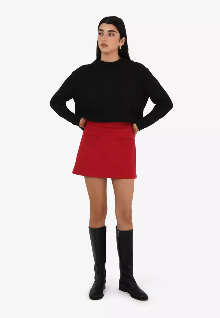 Lara A-line Mini Skirt